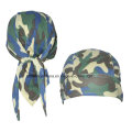 OEM Produce Customized Logo Printed Promotional Army Green Bandana Cap Headscarf